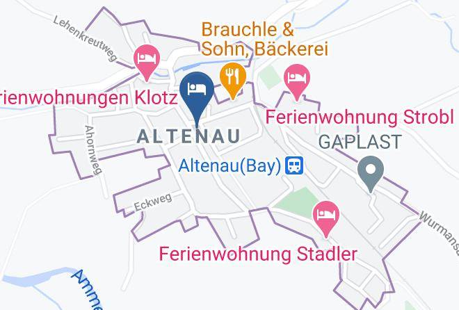 Garmisch Partenkirchen - Altenauer Dorfwirt Maps