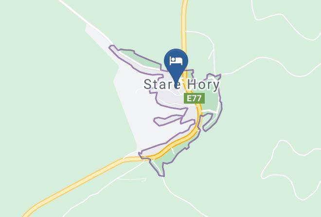 Stare Hory - Altenberg Hotel Maps