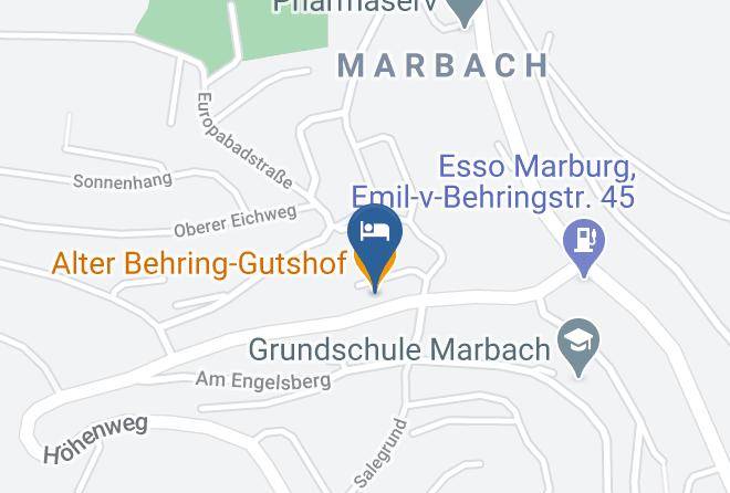 Marburg Biedenkopf - Alter Behring Gutshof Maps