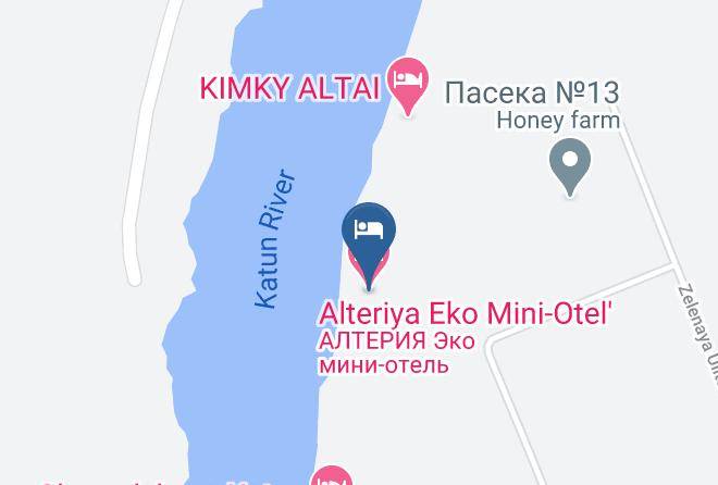 Chemalsky District - Alteriya Eko Mini Otel' Maps