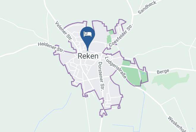 Borken - Altes Amtshaus Reken Maps