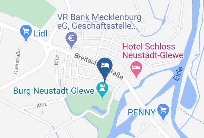 Ludwigslust Parchim - Altes Burghotel Maps