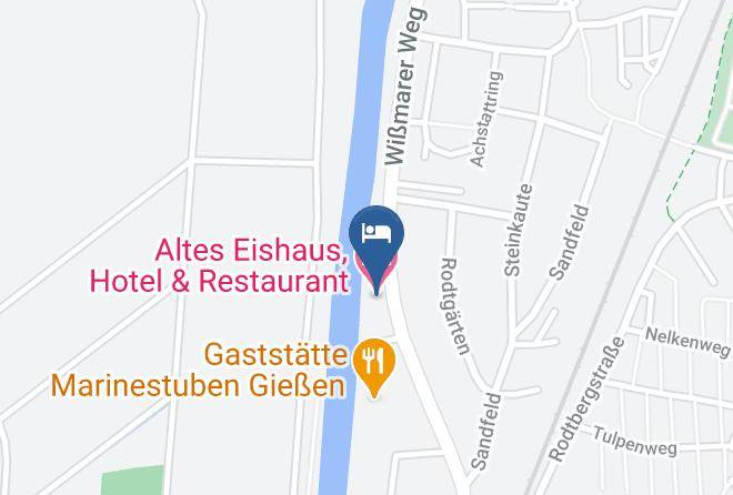 Giesen - Altes Eishaus Hotel & Restaurant Maps