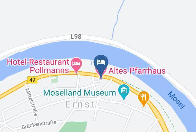 Cochem Zell - Altes Pfarrhaus Maps