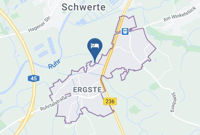 Unna - Altes Pfarrhaus Gastehaus Am Ruhrtalradweg Maps