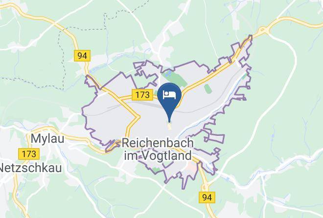 Vogtlandkreis - Altes Posteck Maps