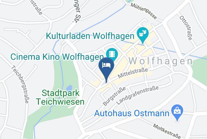 Altes Rathaus Hotel Restaurant Cafe Wolfhagen Map