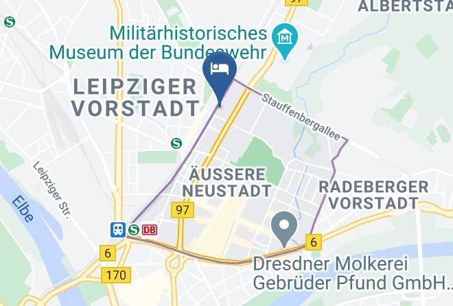 Dresden - Altes Waschhaus Dresden Maps