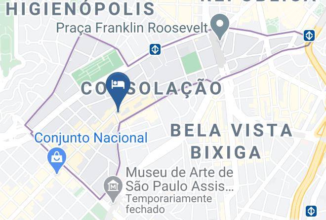 Sao Paulo Solacao - Altesa Novo Hotel Maps