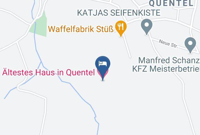 Werra Meisner Kreis - Altestes Haus In Quentel Maps
