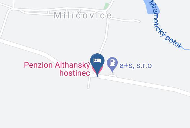 Znojmo - Penzion Althansky Hostinec Maps