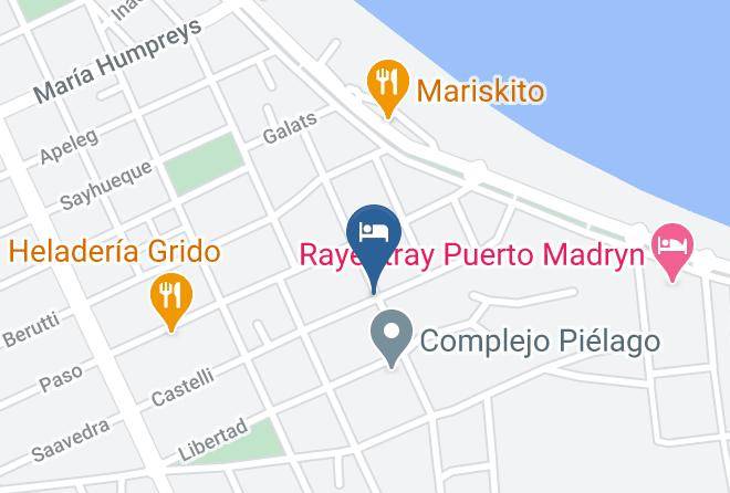 Biedma Department - Althea Complejo Turistico Maps