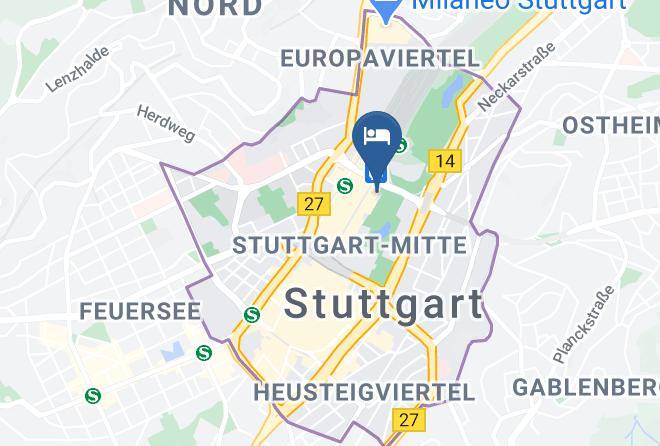 Stuttgart - Althoff Hotel Am Schlossgarten Maps