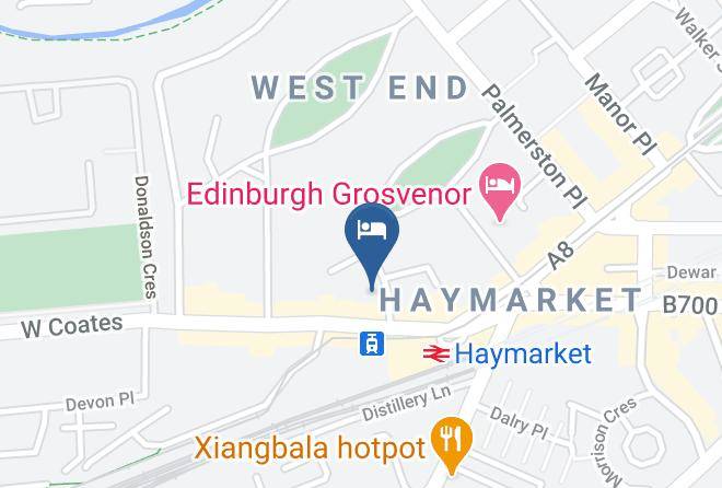 Edinburgh City - Altido Haymarket Maps