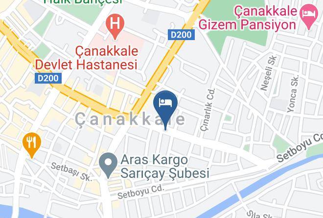 Canakkale Namik Kemal - Altin Pansiyon Maps