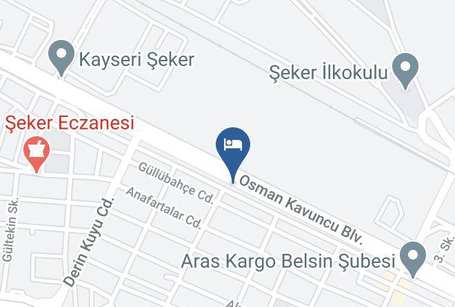 Altin Park Hotel Map