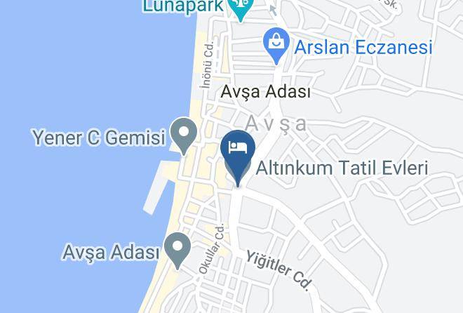 Marmara District - Altinkum Tatil Evleri Maps