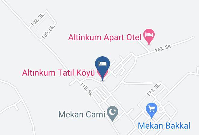 Altinkum Tatil Koyu Map