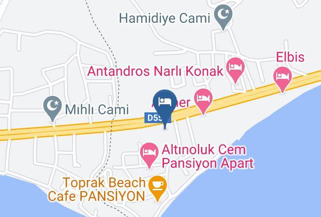 Zeytin Otel Map