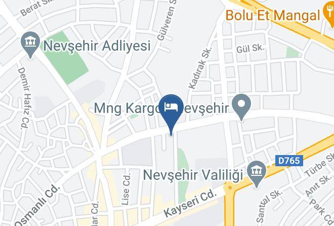 Nevsehir Yeni - Altinoz Hotel Nevsehir Maps