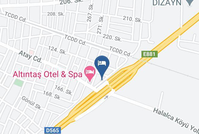 Altieylul - Altintas Hotel Maps
