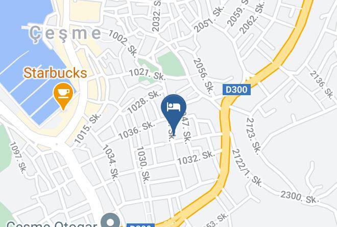 Cesme - Altinyaz Hotel Maps