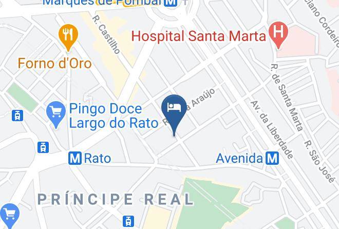 Lisbon - Altis Grand Hotel Maps