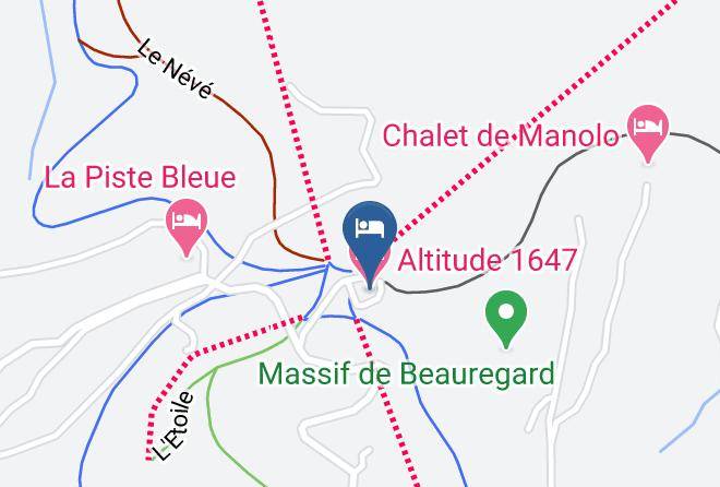 Haute Savoie - Altitude 1647 Maps