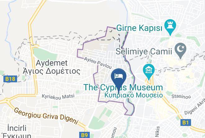 Lefkosa - Altius Boutique Hotel Maps
