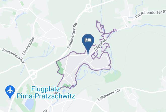 Sachsische Schweiz Osterzgebirge - Altjessen 57 Ferienhaus & Pension Maps