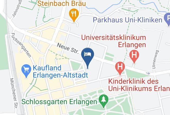 Erlangen - Altmann's Stube Hotel & Restaurant Maps