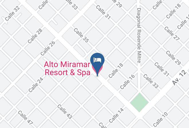 General Alvarado Partido - Alto Miramar Resort & Spa Maps
