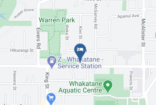 Whakatane - Alton Lodge Motel Maps