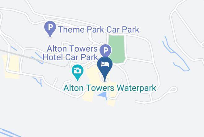 Staffs - Alton Towers Hotel Maps