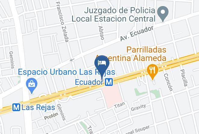 Santiago - Altos Alameda Maps