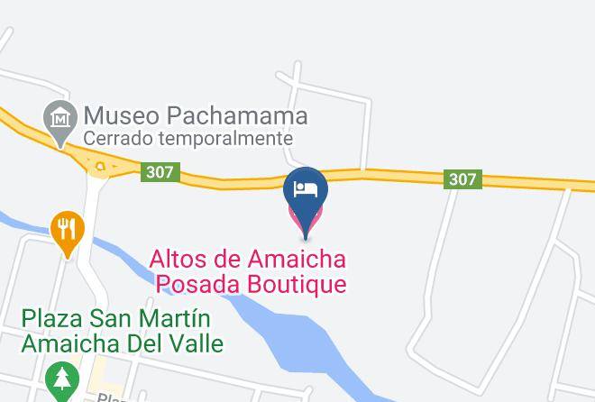 Tafi Del Valle - Altos De Amaicha Posada Boutique Maps