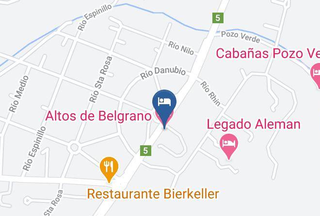 Calamuchita Department - Altos De Belgrano Maps