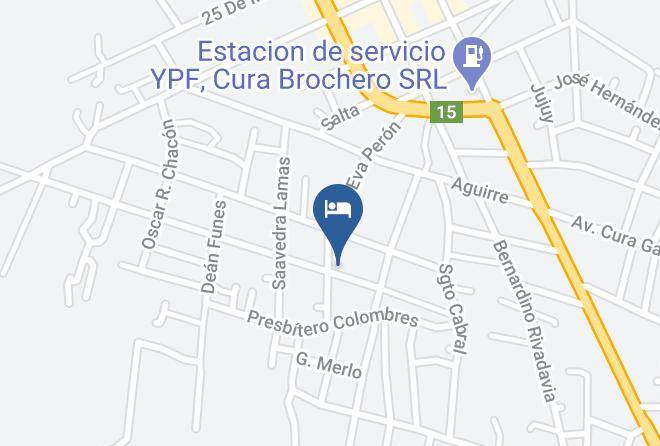 San Alberto Department - Altos De Brochero Cabanas Maps
