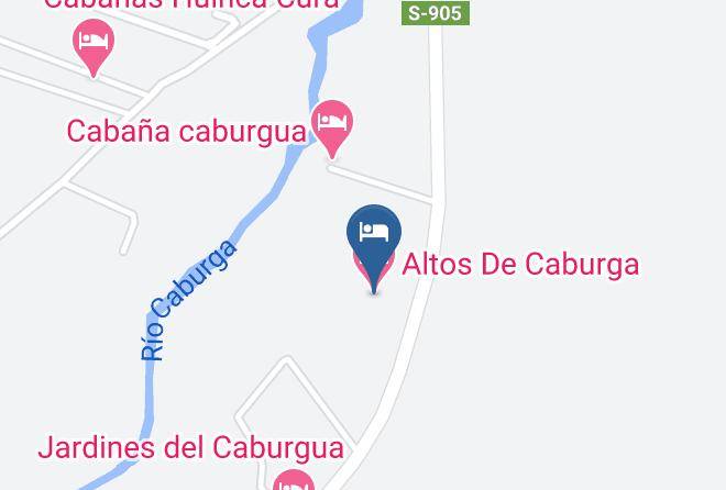Cautin Province - Altos De Caburga Maps