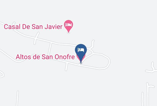 San Javier Department - Altos De San Onofre Maps