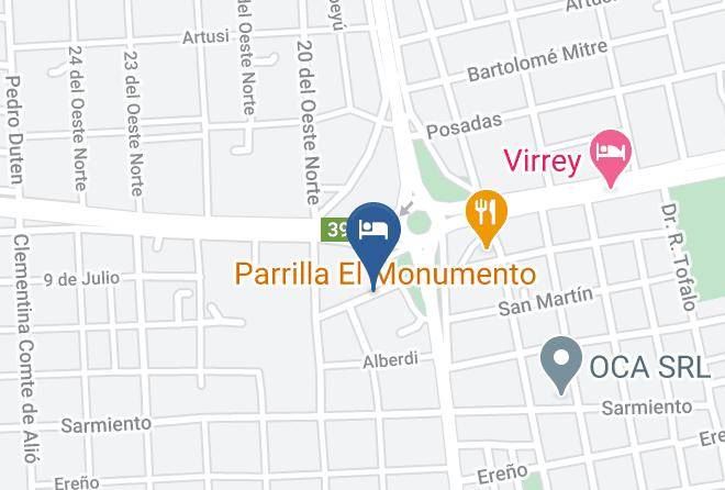 Concepcion Del Uruguay - Altos Del Monumento Maps