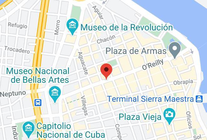 La Habana Vieja - Altos Del Potin Maps