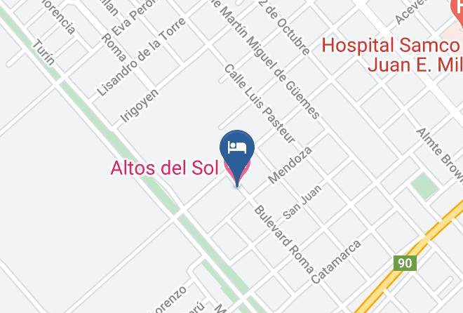 Constitucion Department - Altos Del Sol Hotel Maps