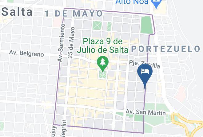 Salta - Altos Santa Fe Maps