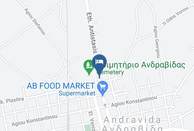 Ilia - Altounis Hotel Maps