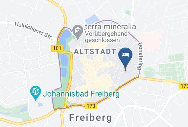 Mittelsachsen - Altstadt Hotel Freiberg Maps