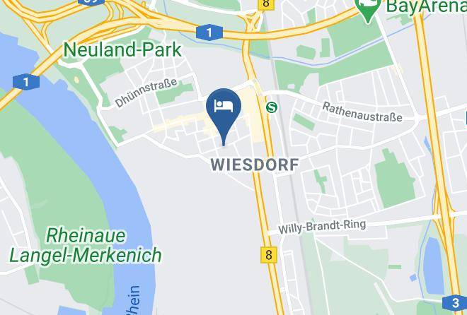 Altstadt Hotel Leverkusen Bei Ilona Map