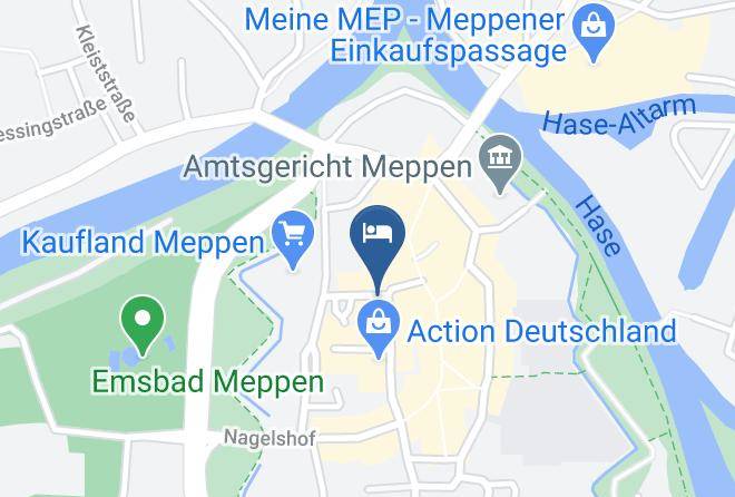 Emsland - Altstadt Hotel Meppen Maps