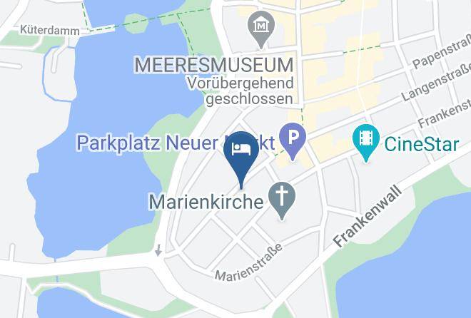 Vorpommern Rugen - Altstadt Hotel Peis Stralsund Maps