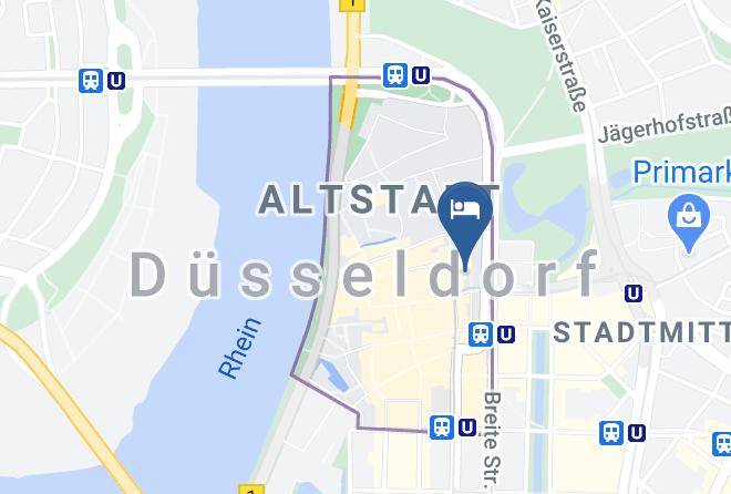 Altstadt Hotel St Georg Map